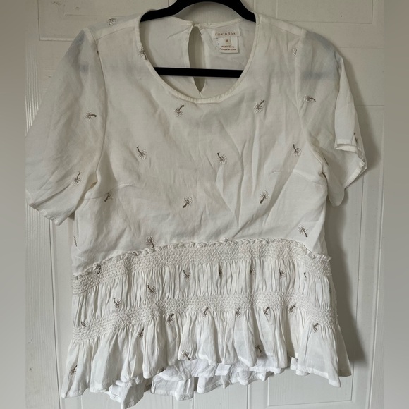 Foxiedox Embroidered blouse - Picture 1 of 10